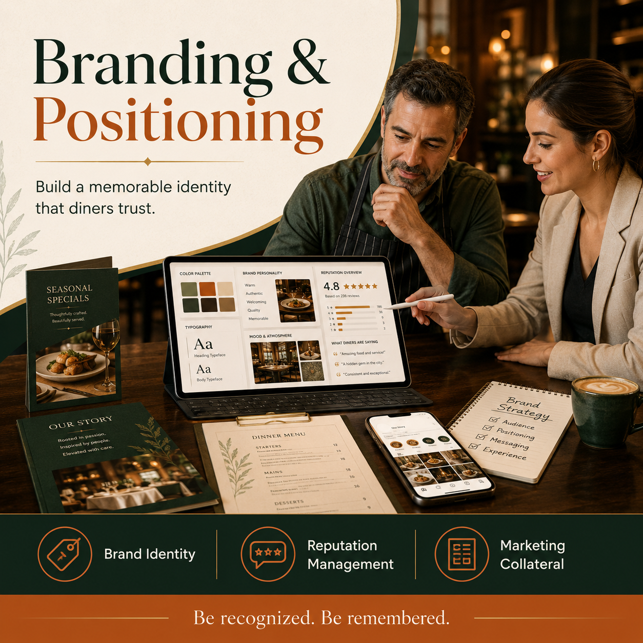 Branding & Positioning - What's On The Menu Branding & Positioning - What's On The Menu