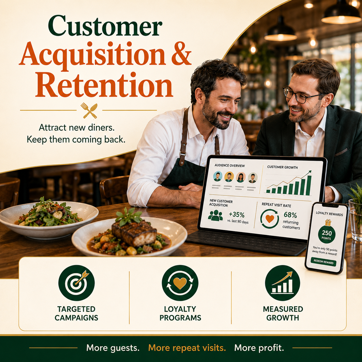 Customer Acquisition & Retention - What's On The Menu Customer Acquisition & Retention - What's On The Menu