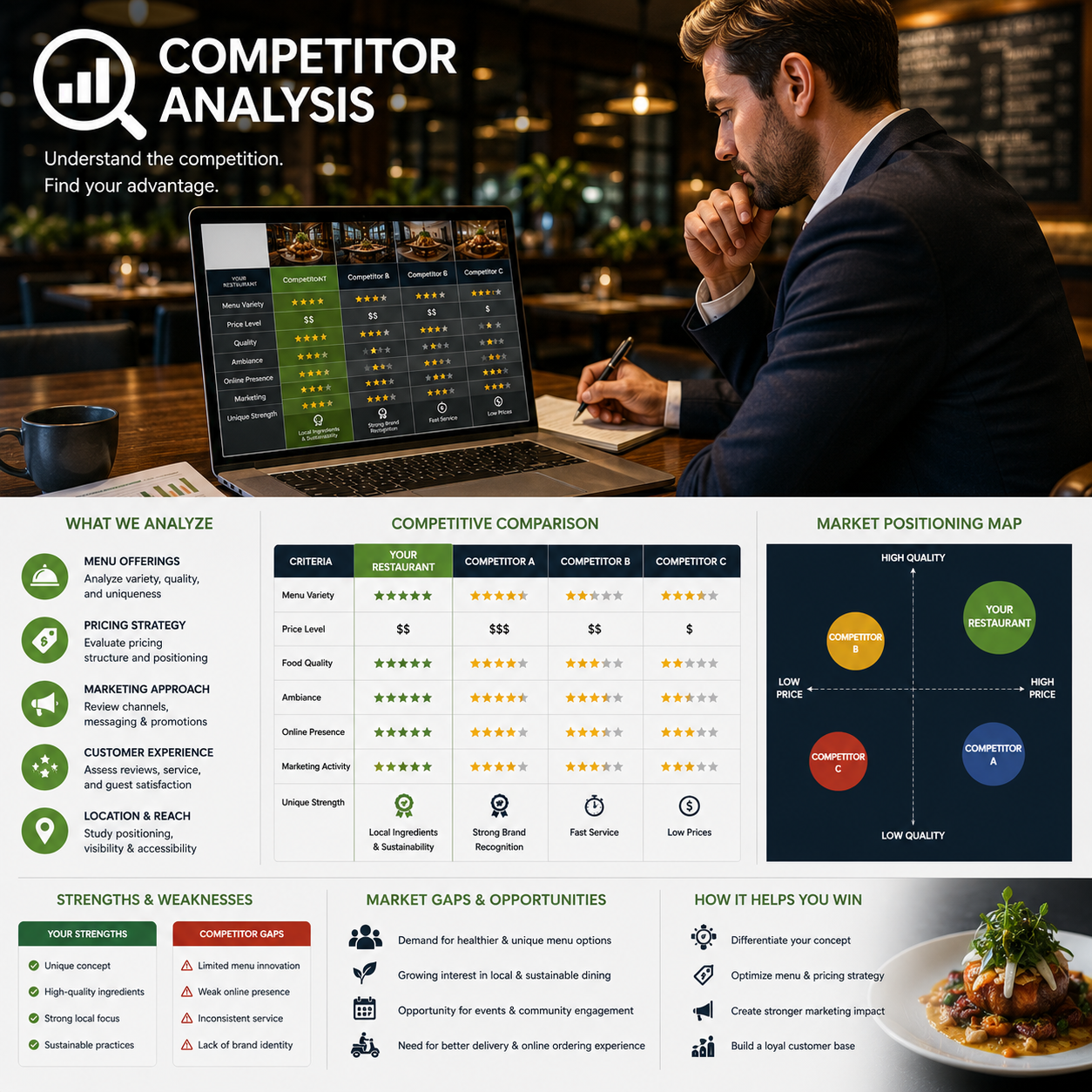 Competitor Analysis - What's On The Menu Competitor Analysis - What's On The Menu