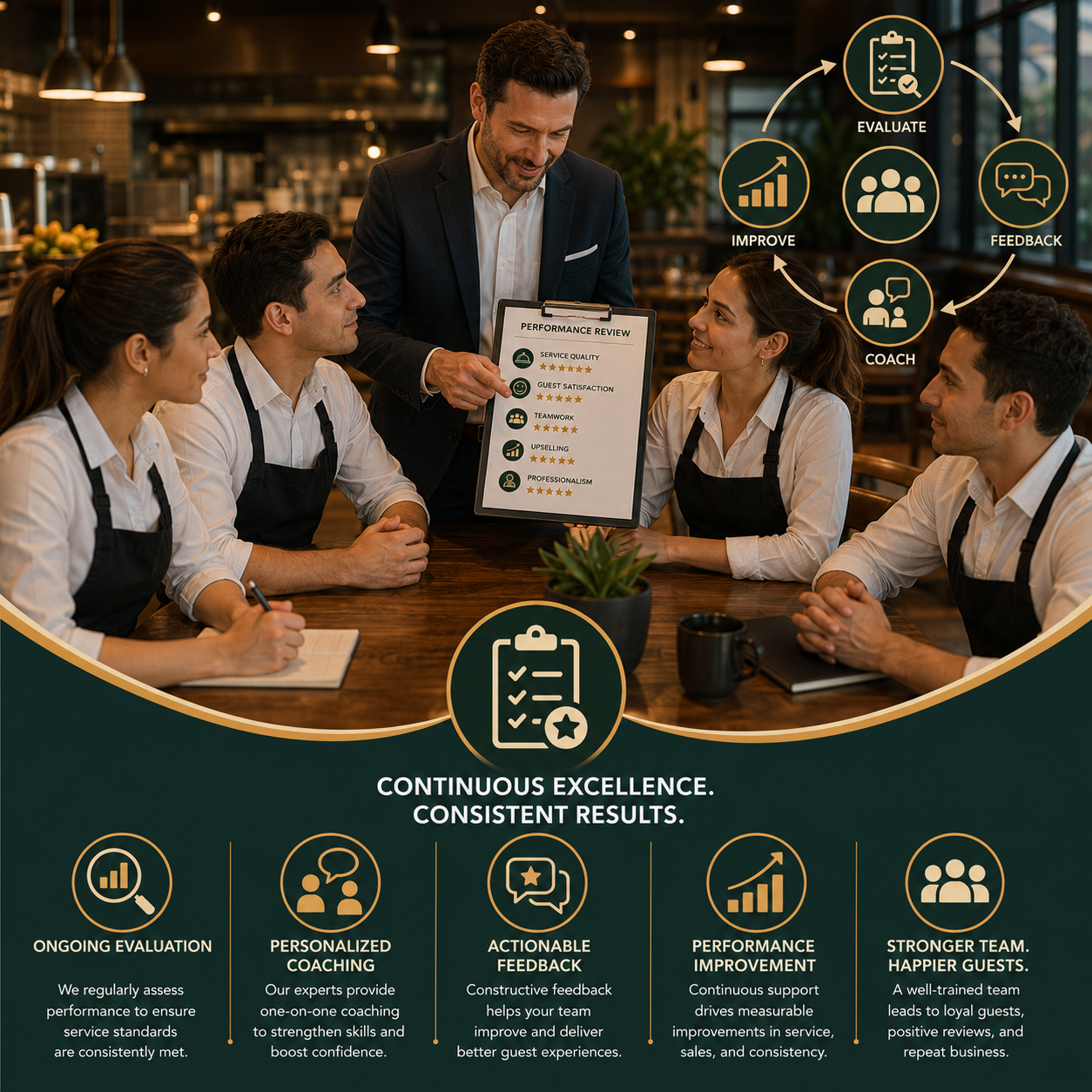 Ongoing Support and Evaluation - What's On The Menu